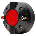 VO Series 35mm Compression Tweeter - photo showing fins and sticker with logo and model number